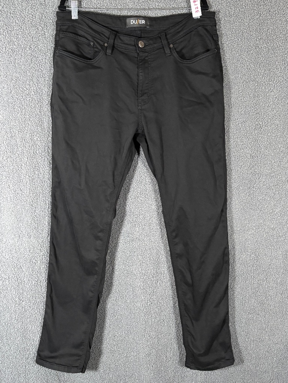DU/ER Duer N2X No Sweat Slim Fit Pants - Men's Size 36*32 - Black